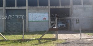 estação de tratamento de esgoto (ETE) na região de Porto Alegre / RS