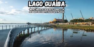 A importância do Lago Guaíba e o descarte correto de esgoto em estações de tratamento para a sua preservação ambiental.